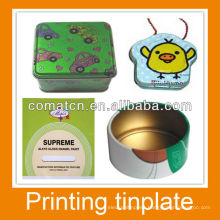 Printed and Lacquered JIS G3303 standard tinplate for metal cans